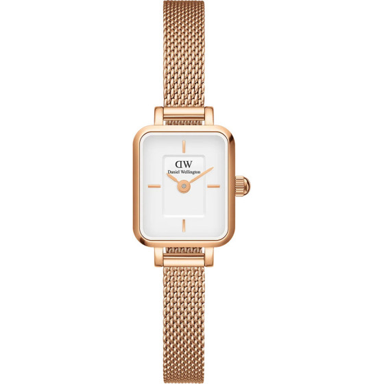 Daniel Wellington Women's Watch Quadro Mini Melrose 15mm + Box (zw524c) - (DW00100727)