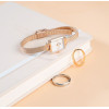 Daniel Wellington Women's Watch Quadro Mini Melrose 15mm + Box (zw524c) - (DW00100727)