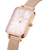 Daniel Wellington Women's Watch Quadro Pressed Melrose Pearl 20mm + Box (zw505o) - (DW00100510)