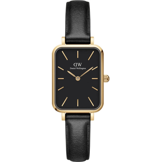 Daniel Wellington Women's Watch Quadro Pressed Sheffield Gold 20mm + Box - (DW00100560)