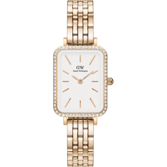 Daniel Wellington Women's Watch Quadro Rose Gold + Box (zw519h) - (DW00100672)