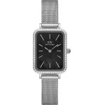 Daniel Wellington Women's Watch Quadro Silver Mesh + Box (zw519k) - (DW00100667)