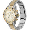 Emporio Armani MEN'S Watch Two-Tone Chronograph + Box - (AR11606)