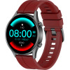 G. Rossi MEN'S Smartwatch black/Red (sg014c) Talking Provider - (SW019-3)