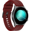 G. Rossi MEN'S Smartwatch black/Red (sg014c) Talking Provider - (SW019-3)