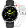 G. Rossi MEN'S Smartwatch G.RSWSF1-3C1-1 silver/Black + Extra Passage (sg003a) - (SF1-3C1-1)