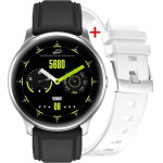 G. Rossi MEN'S Smartwatch G.RSWSF1-3C1-1 silver/Black + Extra Passage (sg003a) - (SF1-3C1-1)