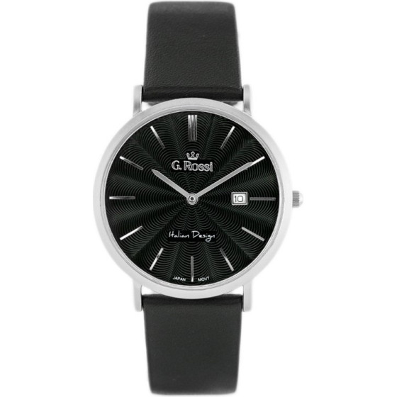G. Rossi MEN'S Watch - 10853A - Slim (zg184c) + Box - (G.R10853A-1A1)