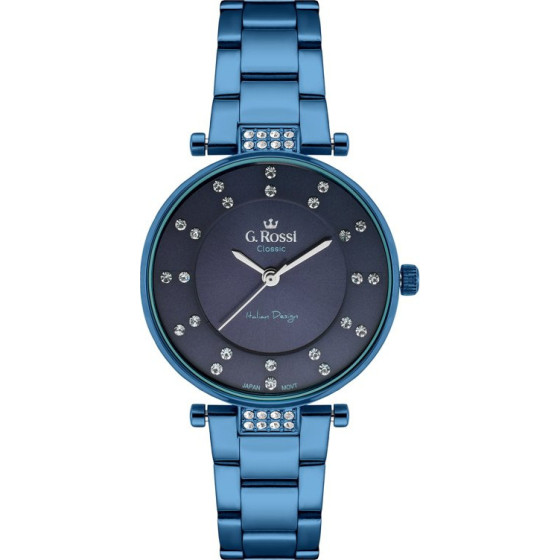G. Rossi Watch - (zg780e) Blue + Box - (C5131B-6F1)
