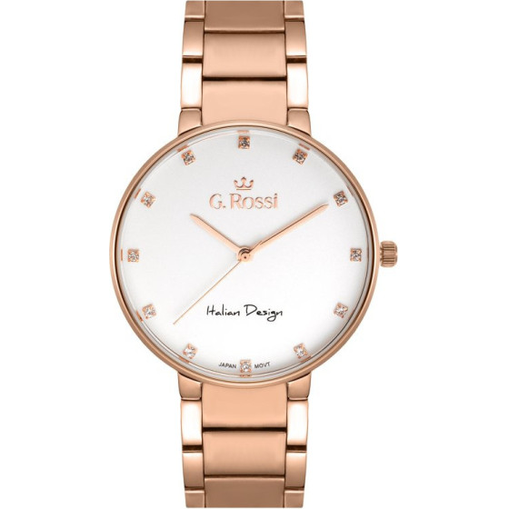 G. Rossi Watch - (zg784e) r.Gold + Box - (11155B2-3D3)