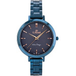 G. Rossi Watch - 11389B-6F3 (zg787h) blue/Violet + Box - (G.R11389B-6F3)