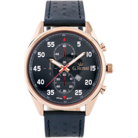 G. Rossi Watch - 7116A (zg215f) + Box - (7116A-6F3)