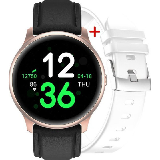 G. Rossi WOMEN'S Smartwatch G.RSF1-4C2-1 rosegold/Black + Extra Passage (sg003b) - (SF1-4C2-1)