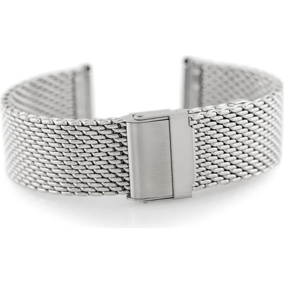 Inny Bracelet 303S - Hq Mesh - Silver - 22mm - (303S 22-22)