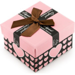 Inny Gift Box For Watch - Hearts Light Pink - (9617-0)