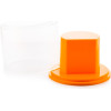 Inny Gift Box For Watch - Plastic Orange - (18409-0)