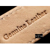 Inny Leather Watch Strap - beige/Gold - 24mm - (2588-0)
