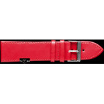 Inny Leather Watch Strap - Maroon - 24mm - (3653-0)