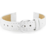 Inny Leather Watch Strap - White - 12mm - (2173-0)