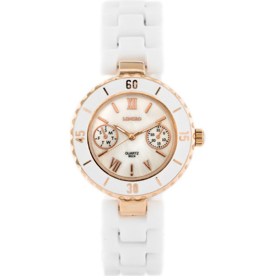 Inny Longbo WOMEN'S Watch - white/Gold (zx610a) - (1861-0)