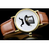 Inny WOMEN'S Cylinder WATCH, Moustache - Asox (zx580a) - (1271-0)