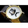 Inny WOMEN'S Cylinder WATCH, Moustache - Asox (zx580b) - (1272-0)