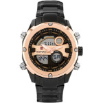 Naviforce Glock MEN'S Watch (zn039c) - black/Red - (NF9088M)