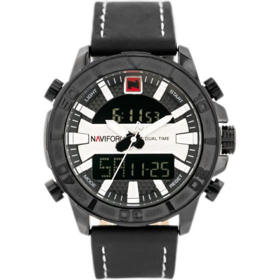 Naviforce MEN'S Watch - NF9114 (zn046a) - black/Silver - (NF9114 BGYB)