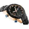 Naviforce MEN'S Watch - NF9146S (zn089c) - black/Rosegold + Box - (NF9146S RGRGB)