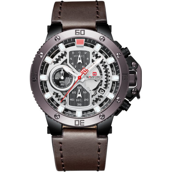 Naviforce MEN'S Watch NF9159 - (zn105c) + Box - (NF9159 BWDBN)