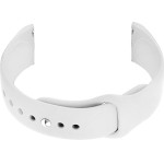 Pacific 20mm Rubber Watch Strap - Black - (U21)