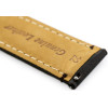 Pacific Dark Brown Leather Watch Strap - 20mm - (W89)