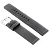 Pacific Leather Watch Strap - Black - 20mm - (W58)