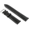 Pacific Leather Watch Strap - Dark Brown - 14mm - (W64)