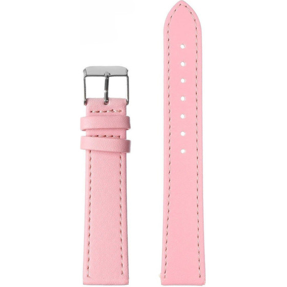 Pacific Leather Watch Strap - Light Pink - 18mm - (W200 TOSCANA)
