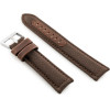 Pacific Leather Watch Strap - Premium - black/Black - 26mm - (W34)