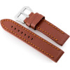 Pacific Leather Watch Strap - Premium - Brown - 20mm - (W27)
