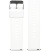 Pacific Rubber Watch Strap - black/Black - 20mm - (U27)