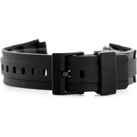 Pacific Watch Rubber Strap - Model 5 Black - 18mm - (15342-0)