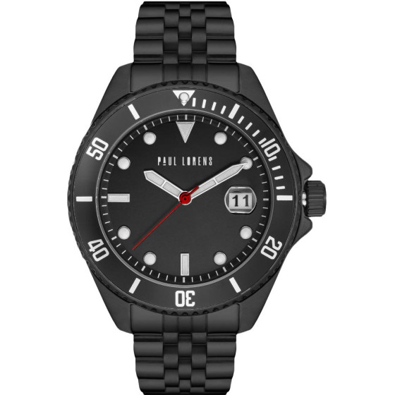 Paul Lorens Male Watch - (zg350c) + Box - (PL13030B-1A5)