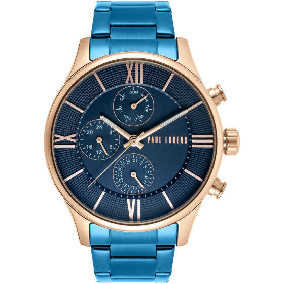 Paul Lorens Male Watch - (zg356e) + Box - (PL11652B6-6F3)