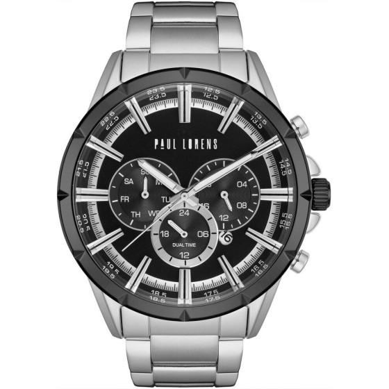 Paul Lorens Male Watch - (zg359a) + Box - (PL13605B-1C1)