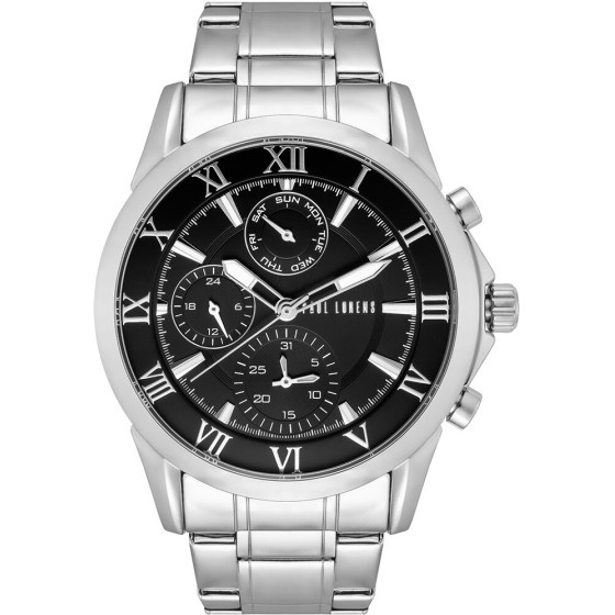 Paul Lorens Male Watch - (zg363a) + Box - (PL3844B2-1C1)