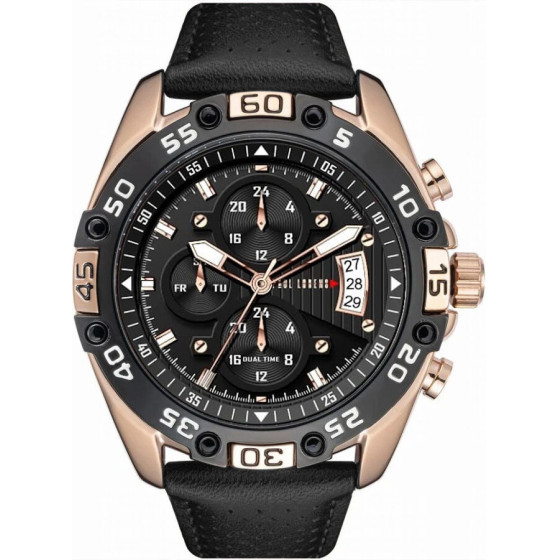 Paul Lorens Male Watch - (zg375c) + Box - (PL8754A5-1A4)