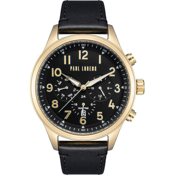 Paul Lorens Male Watch - (zg378a) + Box - (PL20011A-1A2)