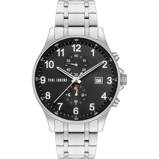 Paul Lorens Male Watch - (zg383d) + Box - (PL20002B-1C1)