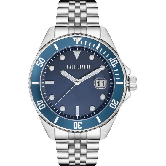 Paul Lorens Male Watch - PL13030B-6C1(zg350d) + Box - (PL13030B-6C1)