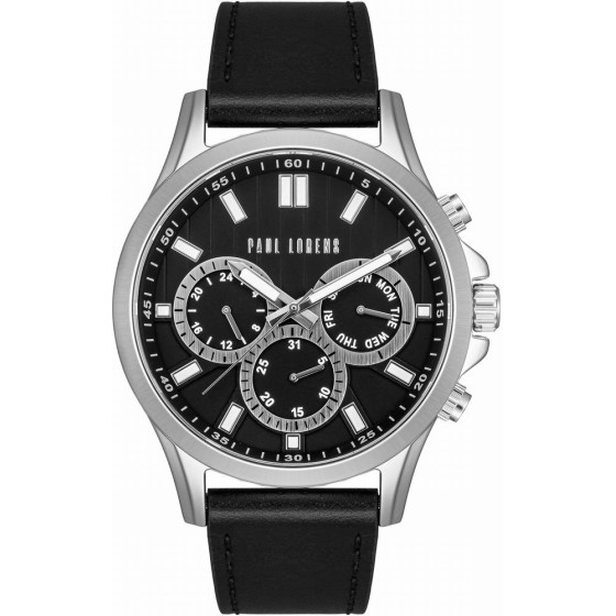 Paul Lorens Male Watch - PL8071A2-6F1 (zg373d) + Box - (PL8071A2-1A1)