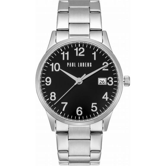 Paul Lorens MEN'S Present Set - Watch + Bracelet (zg368d) - (PL14573B2-1C1)