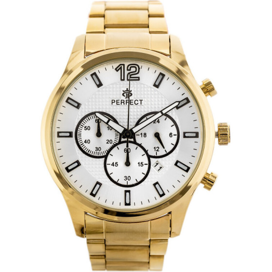Perfect CH01M MEN'S Watch - Chronograph (zp355c) + Box - (CH01M-05)